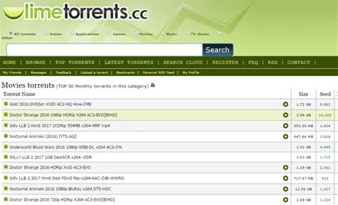 LimeTorrent .